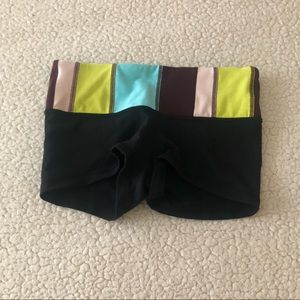 Lululemon Boogie Shorts with Color-Block Band